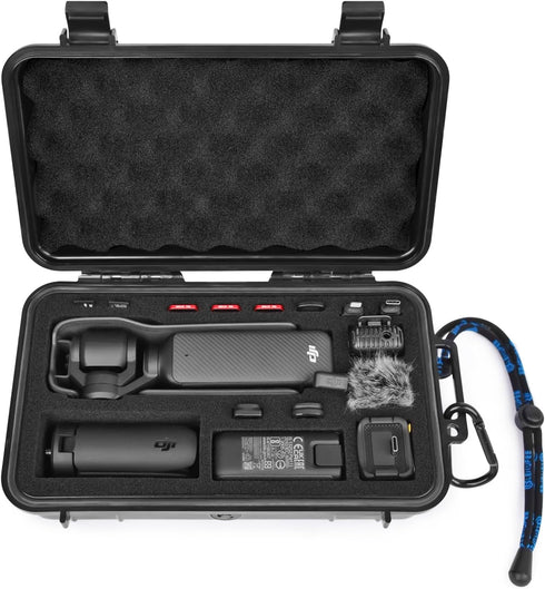 Lekufee Travel Waterproof Hard Case Compatible with DJI Osmo Pocket 3/Creator Combo/Power Expansion Combo/DJI Pocket 3 Video Camera/Vlogging Camer...