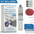 Quartz Countertop Chip Repair Kit(Light Gray), Marble and Granite Repair to Fix Nicks, Chips or Scratches on Granite, Marble Porcelain, Corian, Tr...