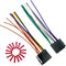ISO Car Radio Wiring Harness Connector, Radio Power Speakers Wiring Adapter for Car Stereo, Radio Harness Adapter Replacement for Boss Jenson Lead...