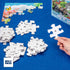 Bits and Pieces - 50 Piece Jigsaw Puzzle for Seniors - 15" x 19" - Birds on The Porch Steps - 50 pc Large Lettered Pieces Colorful Scenic Jigsaw...
