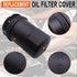 2761800038 Engine Oil Filter Housing Cover Cap Compatible with Mercedes-Benz C300 C350 C400 E350 E400 GLK350 GLS450 ML400 SLK350 C43 AMG E43 AMG 3...