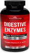 Digestive Enzymes with Probiotics & Prebiotics - Digestive Enzyme Supplements w Lipase, Amylase, Bromelain - Support a Healthy Digestive Tract for...