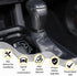 CHEAYAR Shift Knob Trim Ring Compatible with Toyota Tacoma 2016-2023 2024, ABS, 1 Pack (Matte Black)...