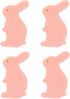 4 Pieces Rabbit Shape Kitchen Cleaning Sponge Double-Sided Multi-Use Scrub Sponge Dish Sponge for Heavy Duty Scouring Pads Kitchen Furniture Dish ...