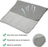 VeMee Cooling Mat Pad for Dogs Cats Ice Silk Mat Cooling Blanket Cushion for Kennel/Sofa/Bed/Floor/Car Seats Cooling (L: 28 x 22 inches, Grey)...