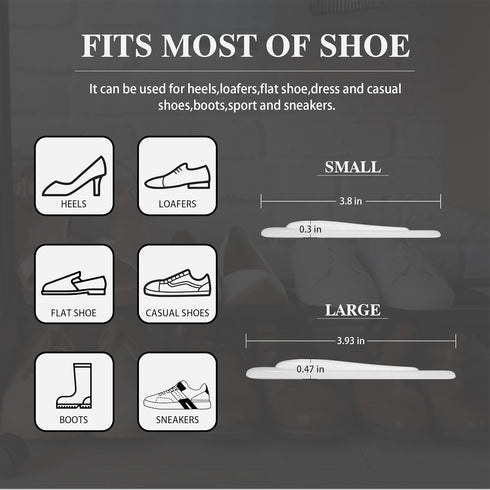 Arch Support,Soft Gel Insole Pads,High Heel Inserts,Reusable Arch Cushions Best for Flat Feet and Plantar Fasciitis,High Arch Pain Relief,for All ...