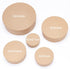 BENECREAT 5 Sizes Papier Mache Flat Round Boxes Nesting Stacking Craft Paper Gift Box for Candy Chocolate Biscuits, Halloween Christmas, Wedding F...