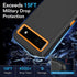 for Google Pixel 6A Case, with Built in Screen Protector Heavy Duty Drop Protection, Full Body Rugged Shockproof Dustproof Tough Protective Phone ...