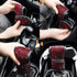Valleycomfy Soft Velvet Seat Belt Shoulder Pads with Bling Rhinestones Car Bling Seat Belt Covers for Women, Crystal Handbrake Cover, Bling Ring S...