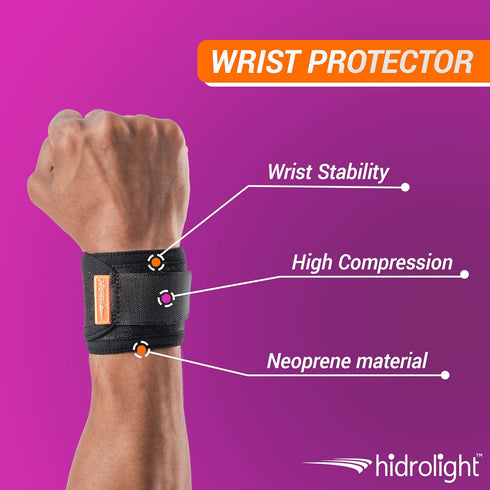 Wrist protector - Carpal Tunnel Wrist Brace, Pain Relief Wristbands, Wrist Straps for Weightlifting - Wrist Wraps, Non-Slip Grip, Workout Equipmen...
