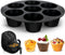 Air Fryer Muffin Pan (7 Cups) — Silicone Muffin Pans for Baking & Freezing, Nonstick Air Fryer Silicone Egg Mold Compatible with 3.5-5.8L Fryers —...