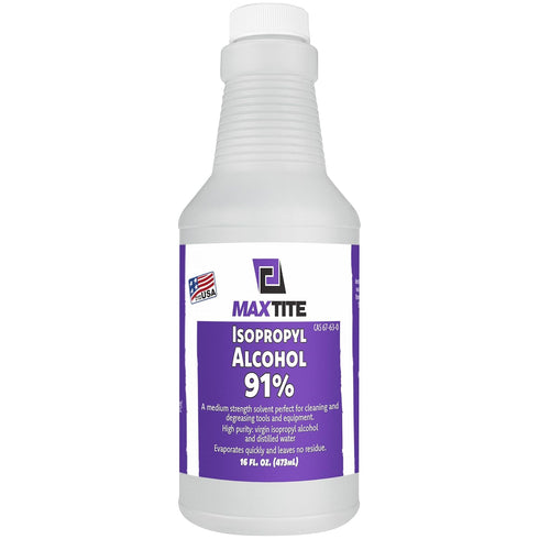MAXTITE Isopropyl Alcohol 91% (16oz)...