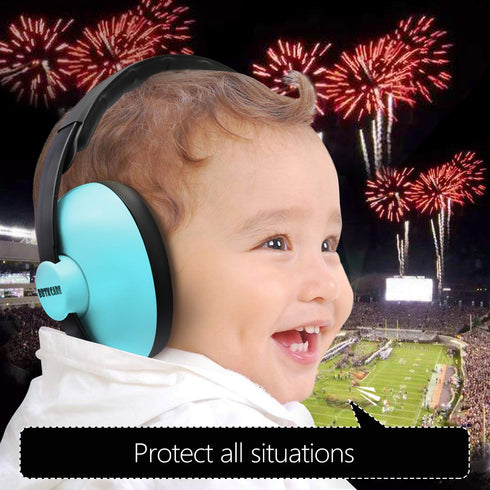 Earmuffs Infant Hearing Protection Baby Headphones Noise Cancelling Headphones for Babies for 3 Months to 3 Years...