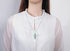 XIANNVXI Tree of Life Wire Wrapped Green Aventurine Crystal Point Pendant Necklace Reiki Healing Crystal Stone Necklaces Natural Spiritual Hexagon...