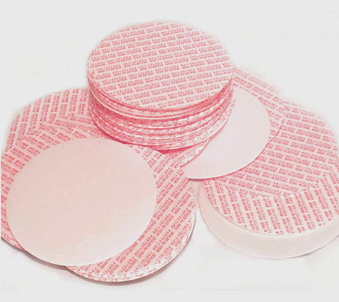 Pressure Sensitive Torque Activated Cap Seals Liners - 83mm (3.26") Made in USA - 25 PCS - for Wide Mouth Glass & Plastic Ball Mason Canning Jars ...