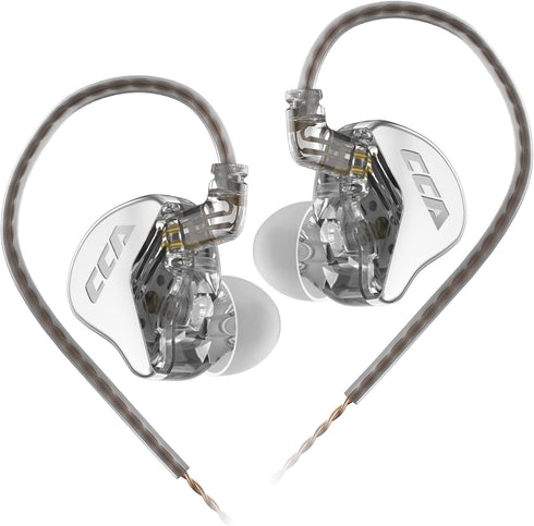 in Ear Monitor CCA CRA Ultra-Thin Diaphragm Dynamic Driver IEM Earphones Bass Earbuds with 2Pin Removable Cord,Compatible with iPhone Android,iPad...