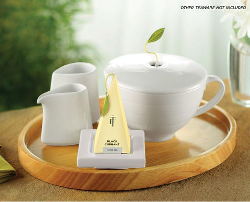 Tea Forte 2 Piece Mini Fine Porcelain White Sugar Dispenser with Spout and Creamer Pitcher Tea and Coffee Bar Accessory Serving Set for One, Dishw...