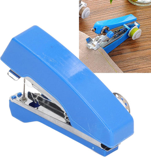 Handheld Sewing Machine, Stainless Steel Plastic Compact Structure Automatic Feeding Hand Sewer Machine for Outdoor Travel for Household......