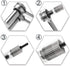 Prowin 3pcs Universal Socket Wrench Ratchet Useful Tool Sets for Men Father's Day Gifts Power Drill Adapter Retract to Form Almost Any Shape ?1/4i...