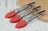 Small Tongs with Silicone Tips 7 Inch Kitchen Tongs, Set of 3 (Red)...