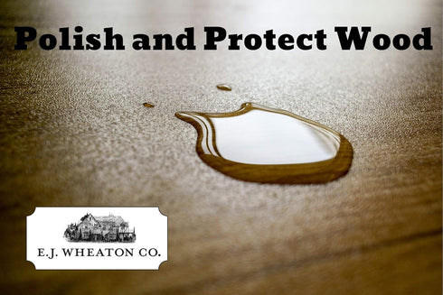 E.J. Wheaton - Microcrystalline Wax Polish, Preserves and Protects Metal, Leather and Wood Surfaces, Made in USA (8 oz.)...