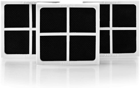 K&J 3-Pack Replacement LG LT120F Air Filters - Fits LT120F and ADQ73214404 Refrigerator Air Filters - Fresh Air Filter 3-Pack