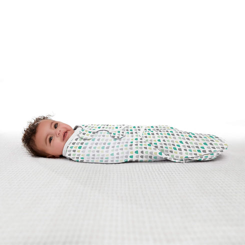 SwaddleMe Luxe Easy Change Swaddle - Small/Medium, 2 Pack, Gum Drops, 0-3 Months (58763)...