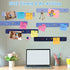 8 Pack Felt Pin Board Bar Strips, 15inch Bulletin Board Bar Strips Self-Adhesive Cork Board for Wall Office Decor with 35 Push Pins(Blue)...