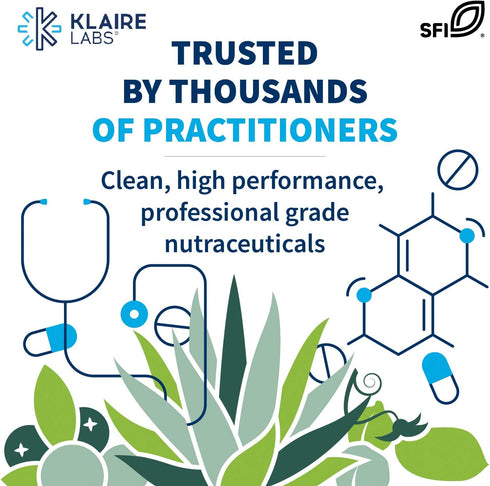 Klaire Labs Biotin 5000mcg - High Potency Biotin Supplement - Vitamin Involved in Skin & Hair Nutrition - Corn-Free, Small, Easy-to-Swallow Hypoal...