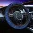 Steering Wheel Cover for Women Men Constellations Sky Map of Northern Hemisphere Stars Names Neoprene Steering Wheel Protector Universal Fit Most ...