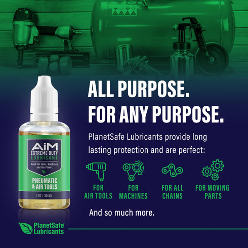 PlanetSafe Pneumatic & Air Tool Lubricant: Protect your shop tools and The planet with scientifically-formulated non-toxic nanotechnology....