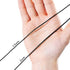 25 Yards of Solid Round 2mm Natural Real and Genuine Leather Cord for use as Braiding String (2mm, Natural)...
