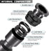 30 Pack Quick Connect 1/4" Drip Irrigation Elbow Coupling Connectors, Universal 90 Degrees Elbow Fitting for 1/4 Inch Irrigation Tubing, Leak Free...