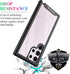 wahhle Samsung Galaxy S23 Ultra Case, Built in Screen Protector Full Body Shockproof Slim Fit Bumper Protective Phone Cover for Galaxy S23 Ultra 5...