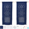 WEBEEDY Sashiko Kit DIY, 2 Sets Sashiko Wall Hanging Decor Traditional Japanese Embroidery Kit with Complete Sewing Accessories......