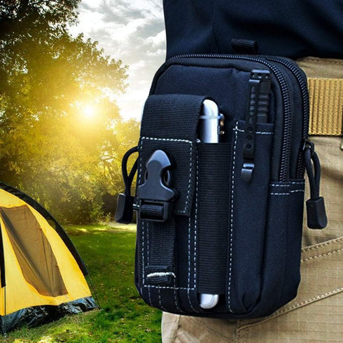 Waist Cell Phone Holster Belt Bag Universal Outdoor Phone Pouch Case Gadget Pocket for iPhone X 8 7 6 6s Plus Samsung Galaxy S8 S7 S6 S5 S4 S3 Not...