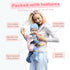 Baby Carrier Newborn to Toddler, Cozy Baby Wrap Carrier(8-32lbs), Lightweight Baby Holder Wrap Carrier,Baby Sling Carrier,Soft Fabric, Pink...