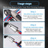 2PCS Wire Twister Tool for Drill,New Wire Stripping and Twisting Tool for Power Drill,Wire Twister Wire Connector,Wire Nut Twister for Drill Profe...