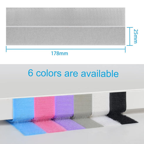 Sticky Back Strips with Adhesive, Melsan Industrial Strength Mounting Tape | Self Adhesive Interlocking Tape Fastener for House, Workshop, Garage ...