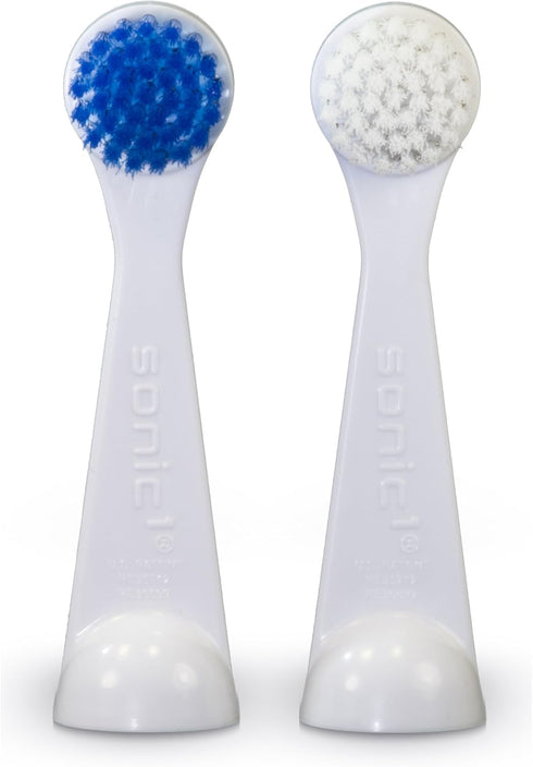 Cybersonic3 - Deluxe Large Replacement Brush Heads, 2 Pack, Compatible With All Cybersonic Electric Toothbrushes...