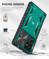 Case for Samsung Galaxy S22 Ultra: Rugged Protective S22 Ultra 5G Mobile Phone Cover with Kickstand & Slide - TPU Shockproof Bumper Textured Matte...
