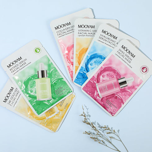 Face Mask Skincare Facial 12 Sheet Facial Spa Moisturizing Skincare Hydrate, Radiance Boost, Soothe, Revitalize, Nourish, Purify Skin For All Skin...