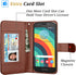 Moto E5 Play Wallet Case, Moto E5 Cruise/E5 GO Wallet, Takfox PU Leather with Card Holder Folio Flip with Strap Detachable Magnetic Wallet Phone C...