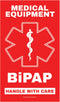 BiPAP Medical Equipment Luggage Tag - Handle with Care, DOT and ACAA regulations (Lug-BiPAP -329) Quantity (2)...