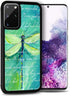 for Samsung S21, for Samsung Galaxy S21 4G 5G, Durable Protective Soft Back Case Phone Cover, HOT12281 Green Dragonfly...