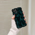 Case for iPhone 13,3D Meteorite Bubble Pattern Electroplate Plating Glitter Curly Wavy Frame Glossy Case,Soft TPU Shockproof Case for iPhone 13 Ph...