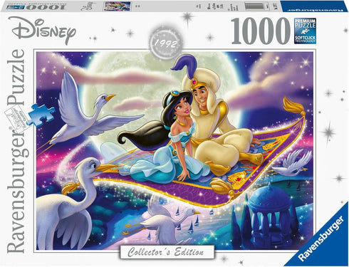 Ravensburger Disney Aladdin 1000 Piece Jigsaw Puzzle for Adults - 13971 - Every Piece is Unique, Softclick Technology Means Pieces Fit Together Pe...