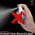 I-Brush Vinyl Record Cleaning Kit, Anti-Static Vinyl Record Cleaner Kit with Dual Velvet Pads Vinyl Record Brush + Alcohol-free Record Cleaning So...
