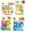 Torune Food Picks Bento Lunch - Sea Animal/Dog and Cat/Mini Container/Soy Sauce Case - 4 Kinds Set (Multi 4pc - A)...