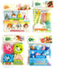 Torune Food Picks Bento Lunch - Sea Animal/Dog and Cat/Mini Container/Soy Sauce Case - 4 Kinds Set (Multi 4pc - A)...